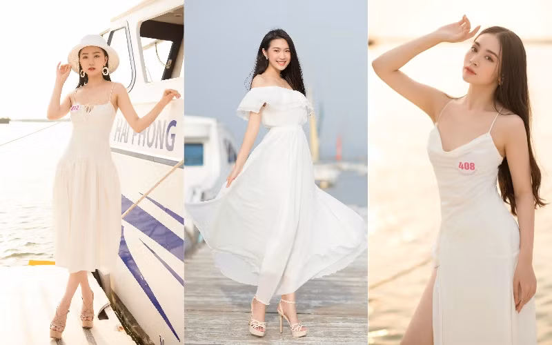 Dàn thí sinh Hoa Hậu Việt Nam 2020 khoe nhan sắc ngọt ngào trước biển trời Vũng Tàu ảnh 6