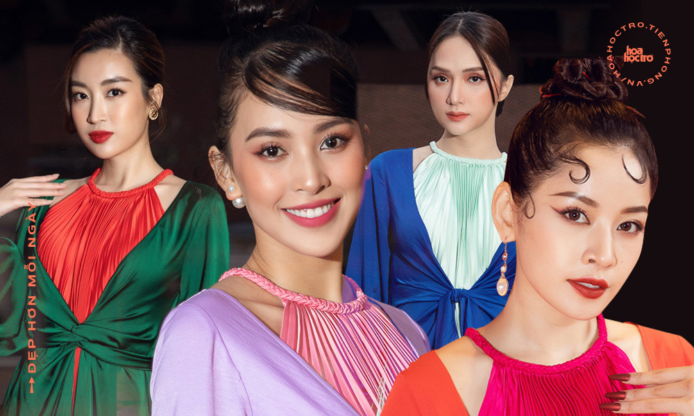 Nhan sắc Hoa hậu Đỗ Thị Hà & 2 Á hậu khác gì sau 1 tháng đăng quang với lịch trình dày đặc ảnh 13 Nhan sắc Hoa hậu Đỗ Thị Hà & 2 Á hậu khác gì sau 1 tháng đăng quang với lịch trình dày đặc ảnh 13