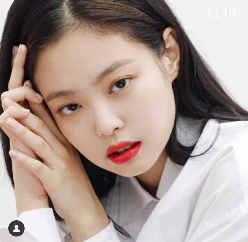 Dự đoán các màu son hot trong mùa Thu 2020 với bộ ảnh mới của Jennie (BLACKPINK) trên ELLE ảnh 5