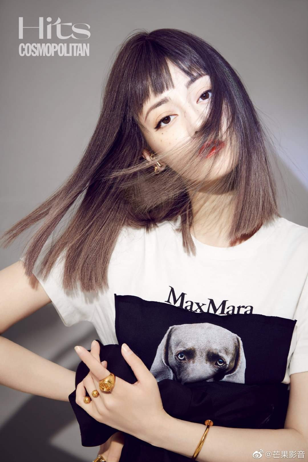 Địch Lệ Nhiệt Ba khoe nhan sắc đáng yêu như búp bê trên tạp chí COSMO Hits ảnh 6