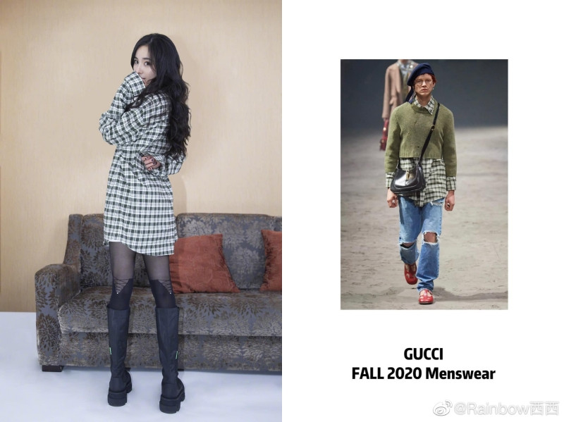 Xinh đẹp như nữ thần nhưng ít ai biết 70% tủ đồ của Dương Mịch lại là trang phục nam giới ảnh 8