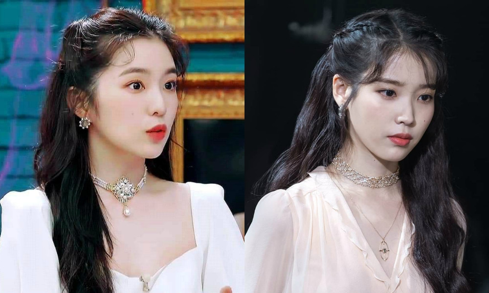 Tạo hình của Irene (Red Velvet) trong buổi live mới nhất giống hệt IU trong Hotel Del Luna ảnh 5