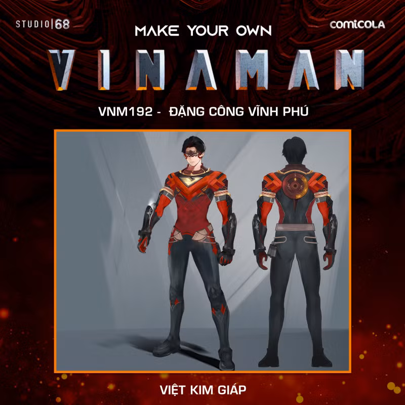 Top 25 thiết kế trang phục siêu anh hùng VINAMAN, thế này gia nhập Avengers cũng được nhỉ! ảnh 14