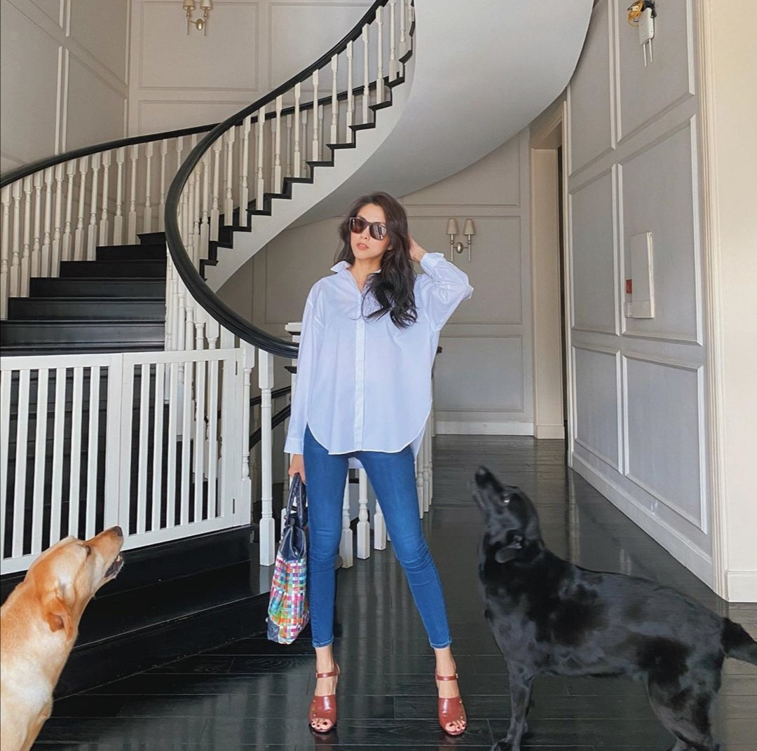 Sao Việt “rủ nhau” đọ sắc với trang phục gam màu đen - trắng, ai quyến rũ hơn? ảnh 3