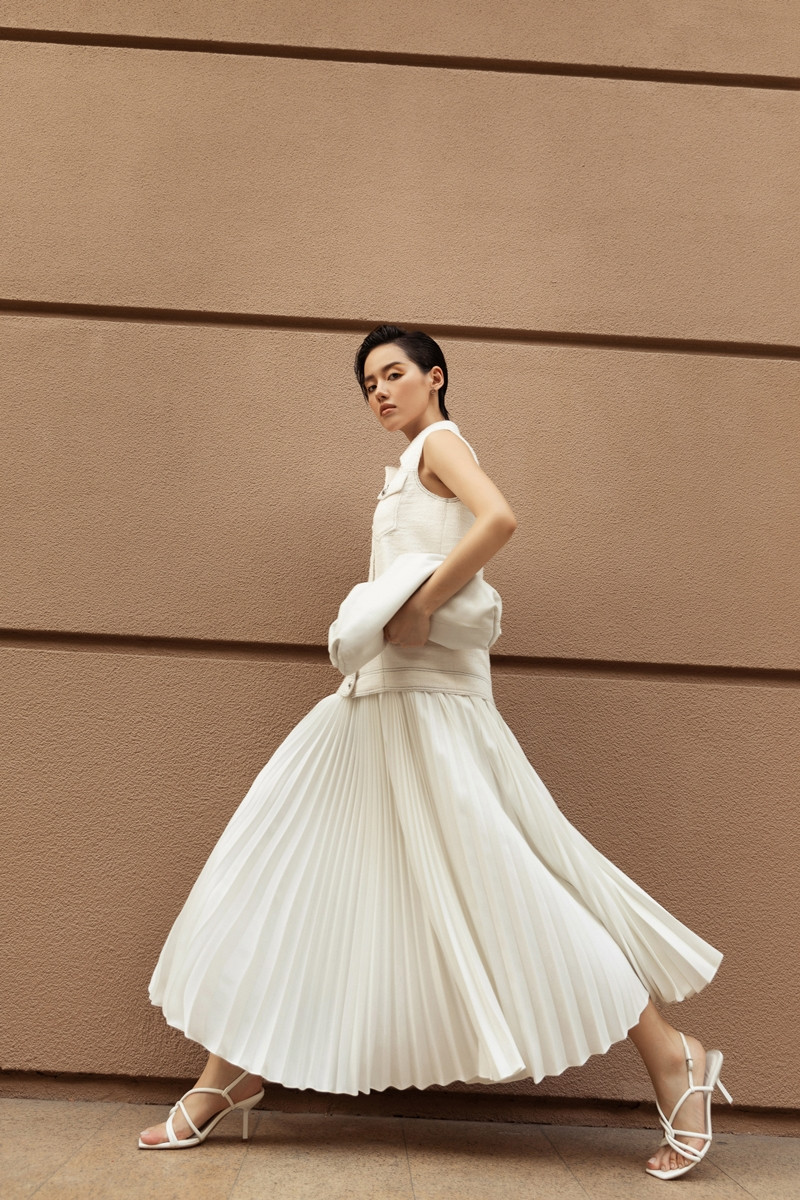 Xu hướng thời trang hot nhất Hè được Hoa hậu Tiểu Vy, Châu Bùi, Tú Hảo tích cực lăng xê ảnh 7