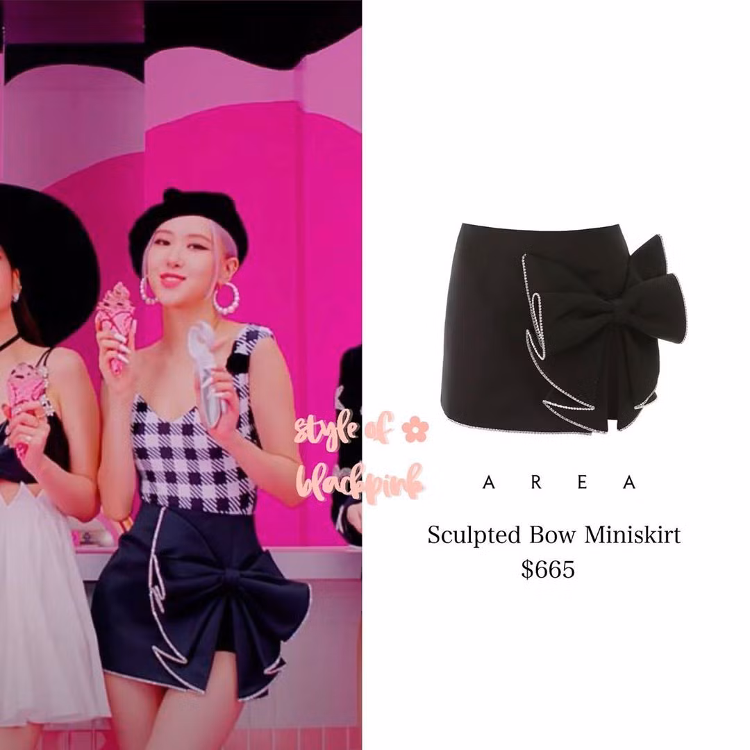Xem “Ice Cream”, netizen nể phục màn biến áo thành váy của stylist cho Rosé BLACKPINK ảnh 6