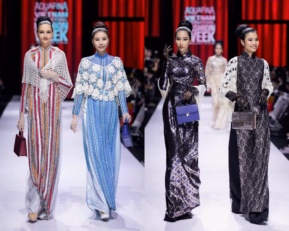 Ngọc Trinh thanh lịch bất ngờ trên sàn diễn thời trang, xinh thật nhưng sao trông lạ quá! ảnh 7