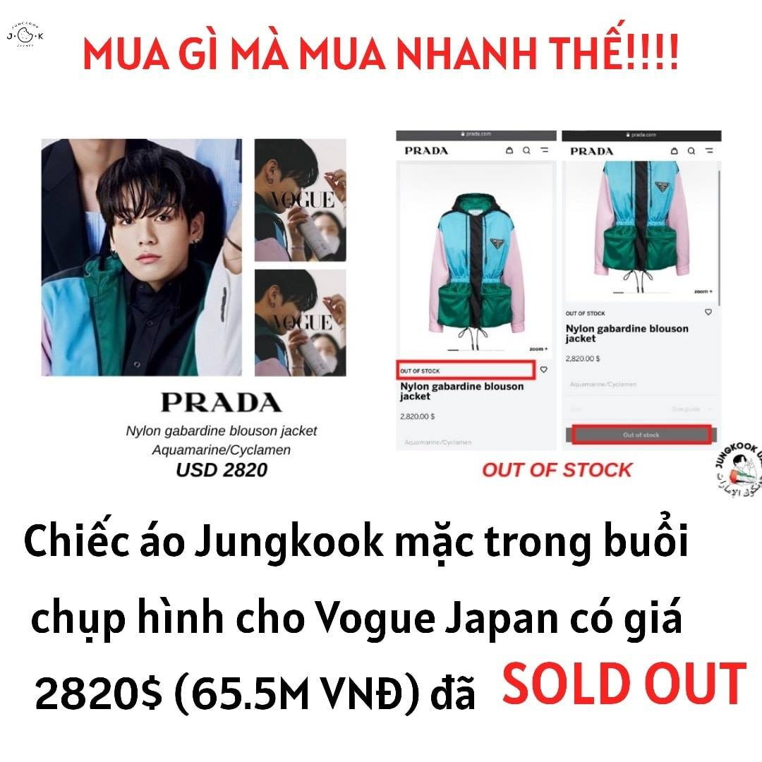 Tiềm lực “cheap moment” của fan JungKook quá sốc, đồ đắt mấy cũng sold out trong tích tắc ảnh 1