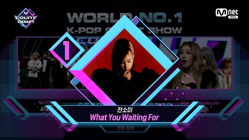 Lý do Jeon Somi phải ăn một quả chanh cực chua sau khi giành cúp show M!Countdown ảnh 4