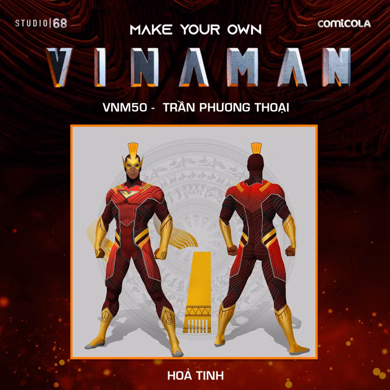 Top 25 thiết kế trang phục siêu anh hùng VINAMAN, thế này gia nhập Avengers cũng được nhỉ! ảnh 18