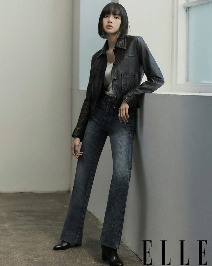 Lisa (BLACKPINK) khiến fan lo lắng vì trông quá gầy trong loạt ảnh trên tạp chí ELLE Trung ảnh 6