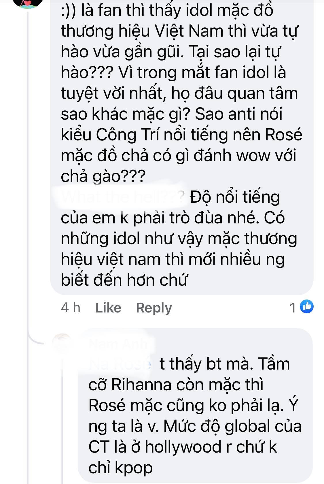 Tranh cãi về việc có nên tự hào khi Rosé BLACKPINK mặc đồ của NTK Công Trí ảnh 2