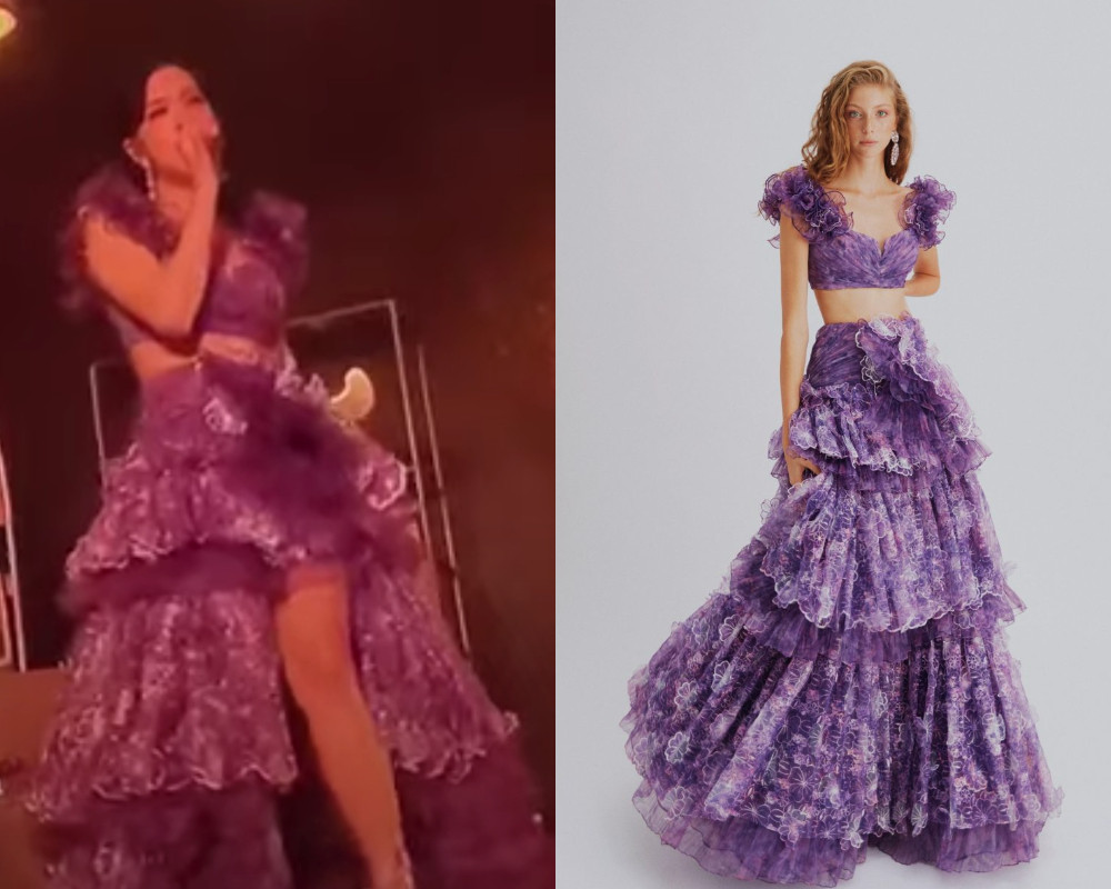 Jisoo BLACKPINK xinh đẹp như “nàng tiên màu tím” trong The Show, netizen lại bái phục stylist về trình sửa đồ ảnh 2