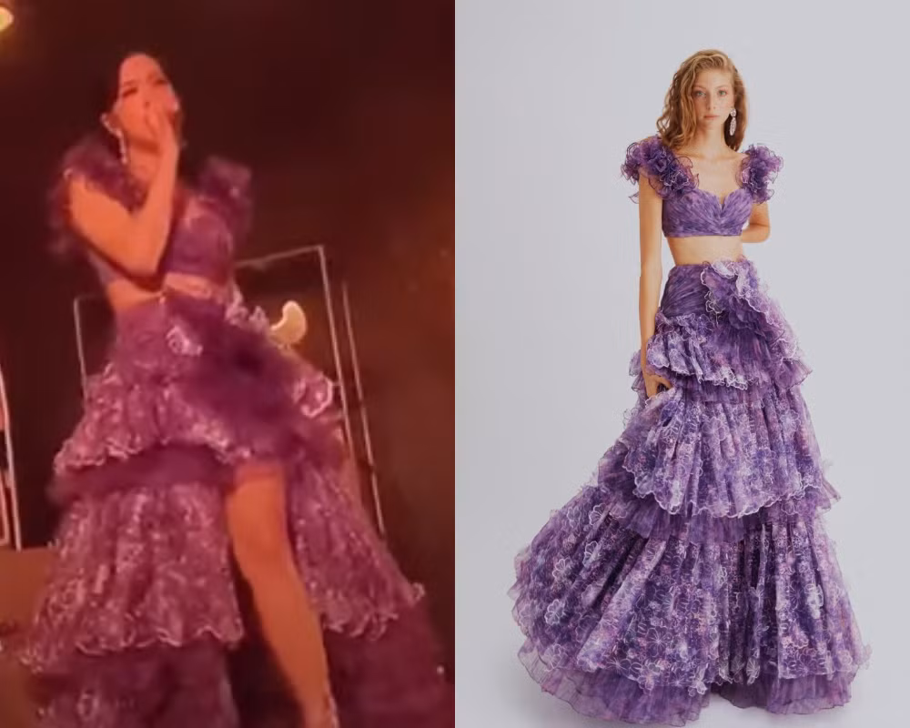 Jisoo BLACKPINK xinh đẹp như “nàng tiên màu tím” trong The Show, netizen lại bái phục stylist về trình sửa đồ ảnh 2