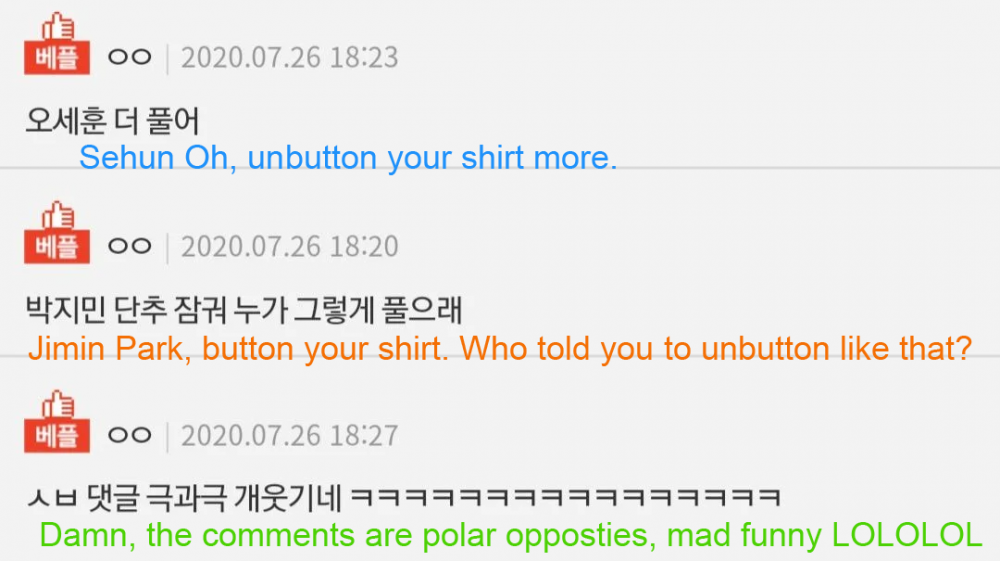 Jimin (BTS) “đụng hàng” Sehun (EXO), phản ứng trái ngược từ fan khiến netizen cười ngất ảnh 2