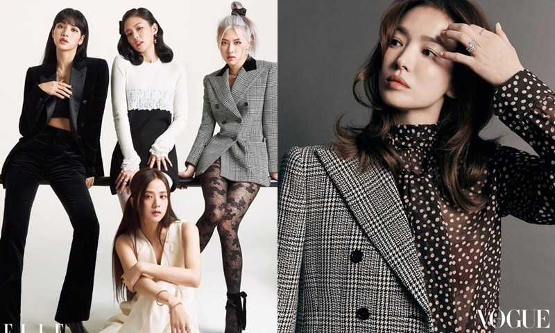 Pha đụng hàng đẳng cấp của “chị đại” Song Hye Kyo với các cô gái BLACKPINK ảnh 3