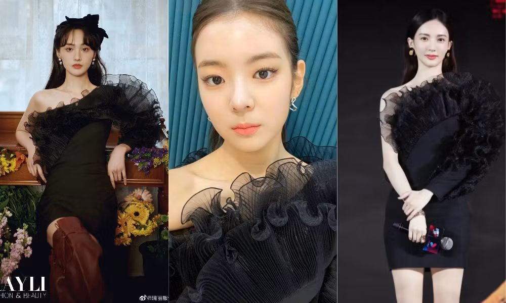 Dương Mịch lại bị chê xuống sắc khi khoe dáng trên thảm đỏ Tinh Quang Đại Thưởng ảnh 7