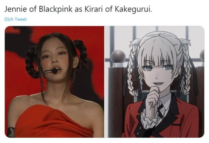 Visual hoa hồng và kiểu tóc của Jennie (BLACKPINK) lên hot search Weibo vì nghi vấn sao chép hình ảnh ảnh 4