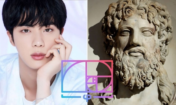 Jin (BTS) xứng danh “nam thần” với khuôn mặt có tỉ lệ y chang thần Zeus của thần thoại Hy Lạp ảnh 2