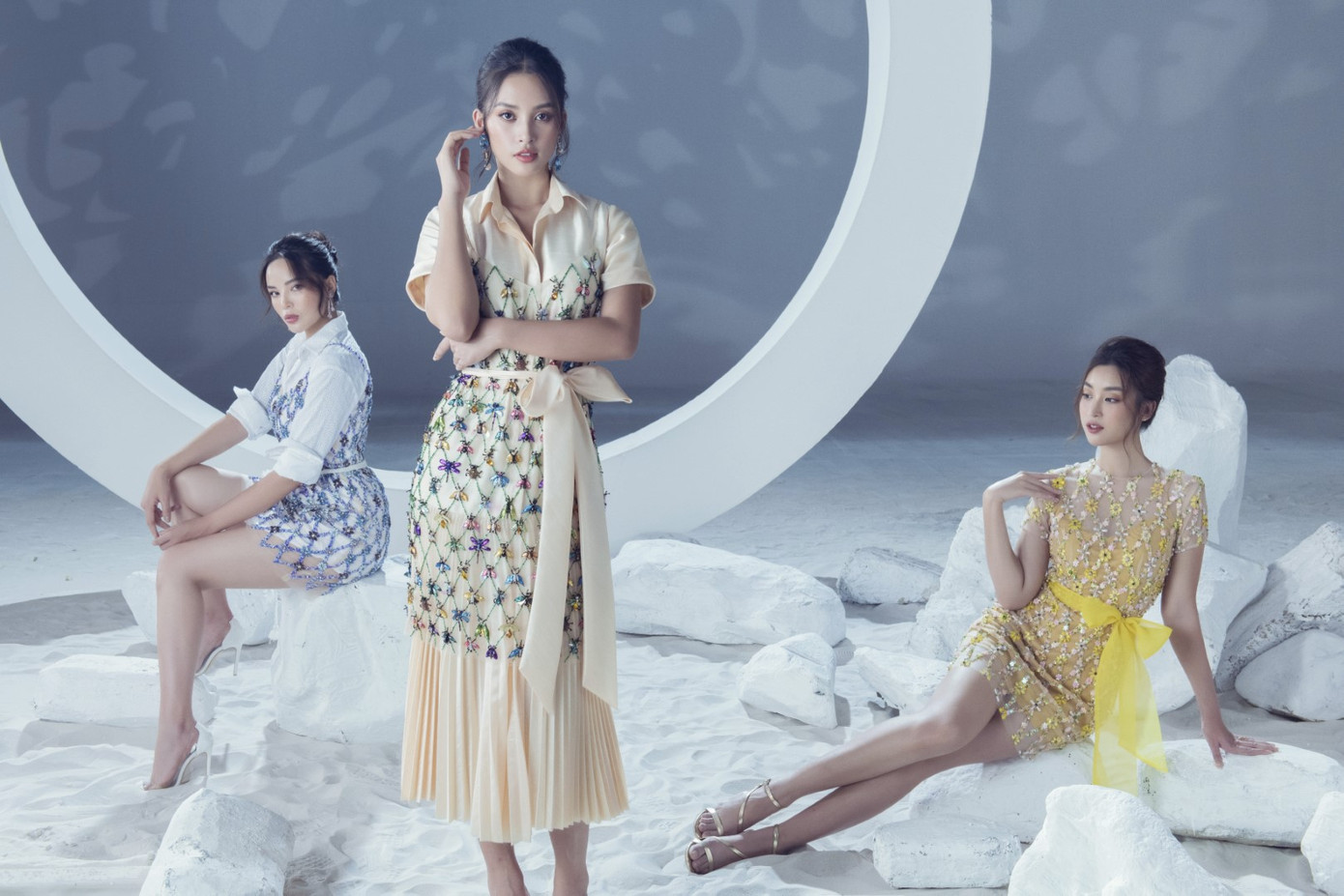 Ngắm 6 Hoa hậu cùng quy tụ trong một khung hình thời trang, khoe sắc vóc đẳng cấp ảnh 1