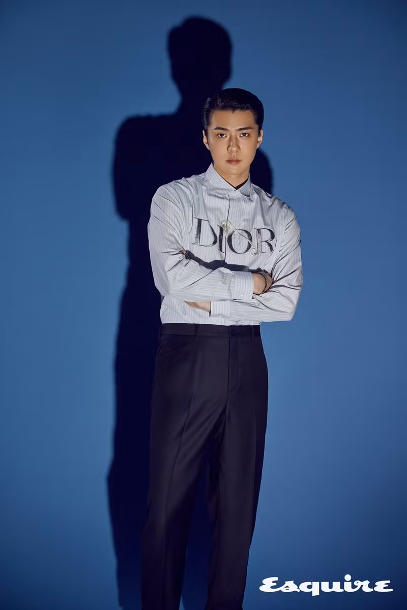 Sehun (EXO) trở thành đại sứ thương hiệu của Dior, khoe body cực phẩm trong BST Dior Men ảnh 5