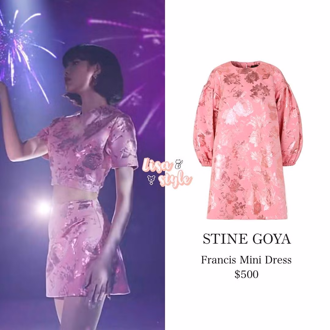Ngắm Lisa xinh tươi trong bộ váy này để thấy stylist BLACKPINK cắt đồ xong là tận dụng hết ảnh 2