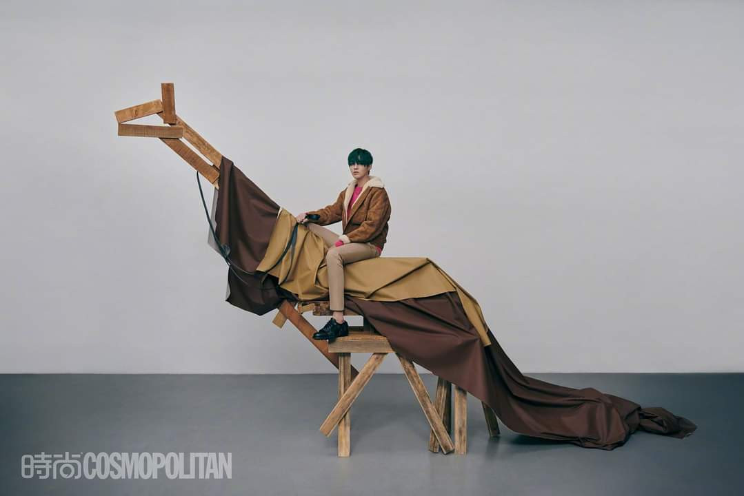 Ngô Diệc Phàm chính thức trở thành sao nam 9X đầu tiên lên bìa Kim Cửu của Cosmopolitan ảnh 6