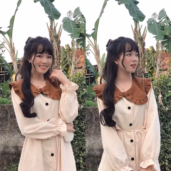 Ngắm gu thời trang của TikToker Mèo Sao Hỏa, bánh bèo mà xinh như hotgirl Hàn ảnh 5