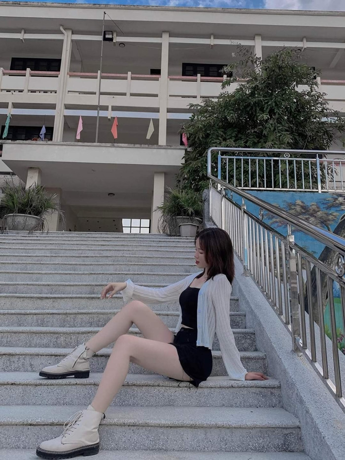 Ngắm gu thời trang của TikToker Mèo Sao Hỏa, bánh bèo mà xinh như hotgirl Hàn ảnh 8