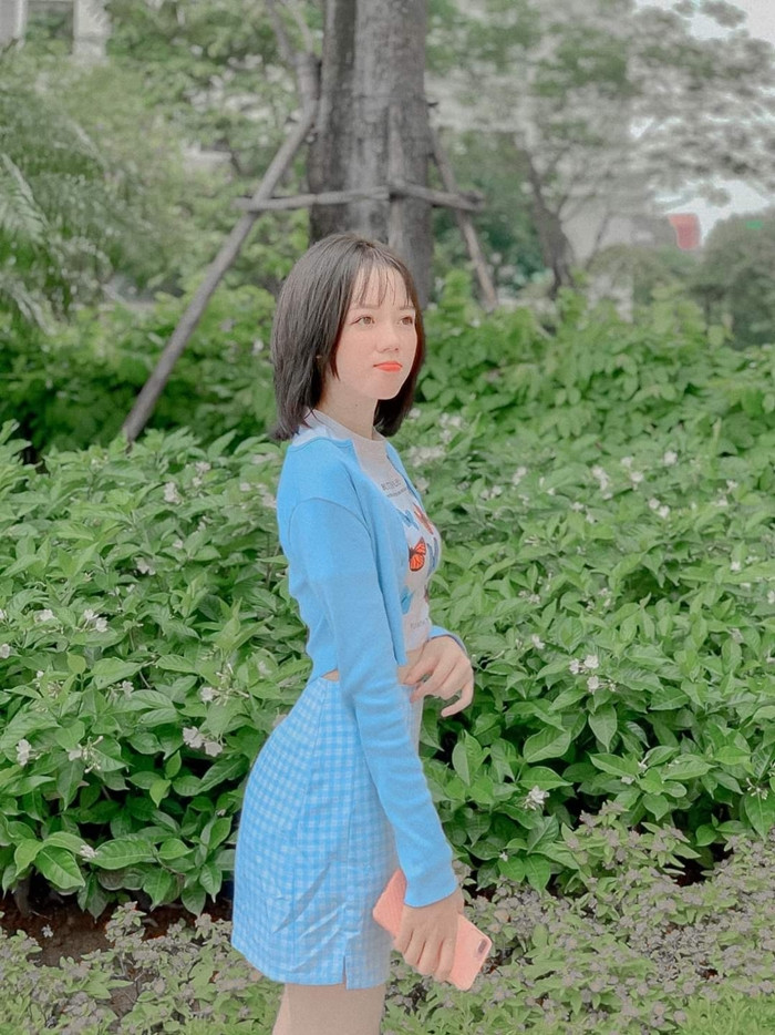 Ngắm gu thời trang của TikToker Mèo Sao Hỏa, bánh bèo mà xinh như hotgirl Hàn ảnh 12