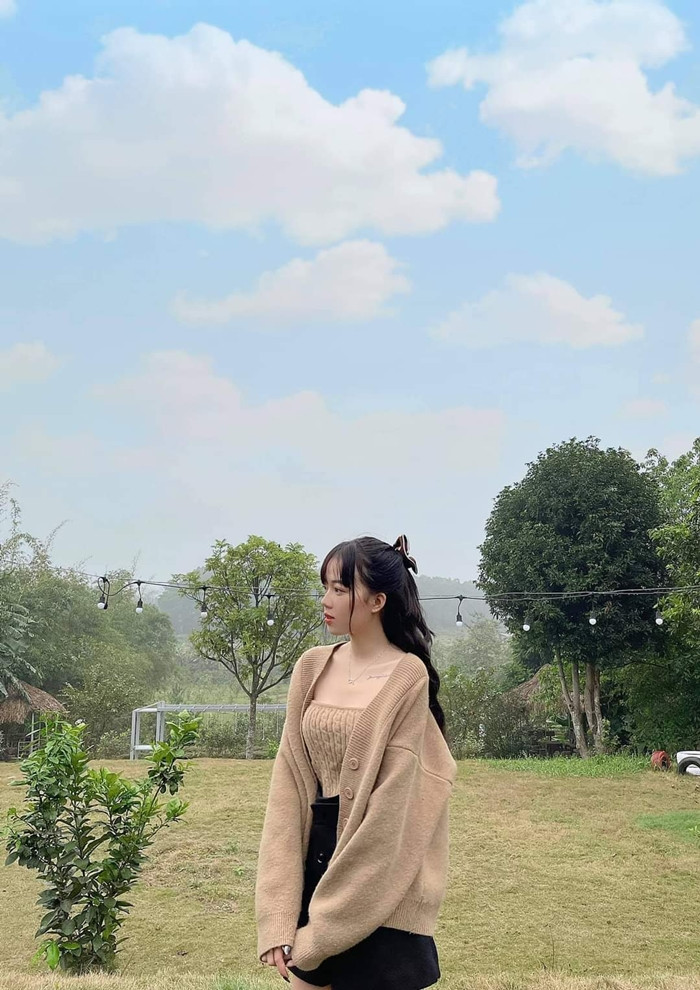 Ngắm gu thời trang của TikToker Mèo Sao Hỏa, bánh bèo mà xinh như hotgirl Hàn ảnh 10