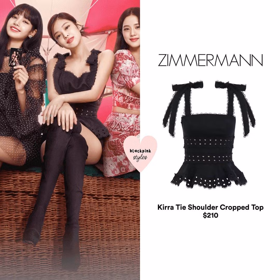 Trang phục của BLACKPINK trong ảnh quảng bá single mới toàn đồ bình dân, giá rẻ bất ngờ ảnh 3