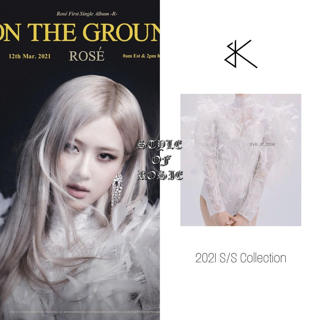 Stylist tiết lộ màu tóc của Rosé (BLACKPINK) trong ảnh teaser mới xinh như thiên nga trắng ảnh 2