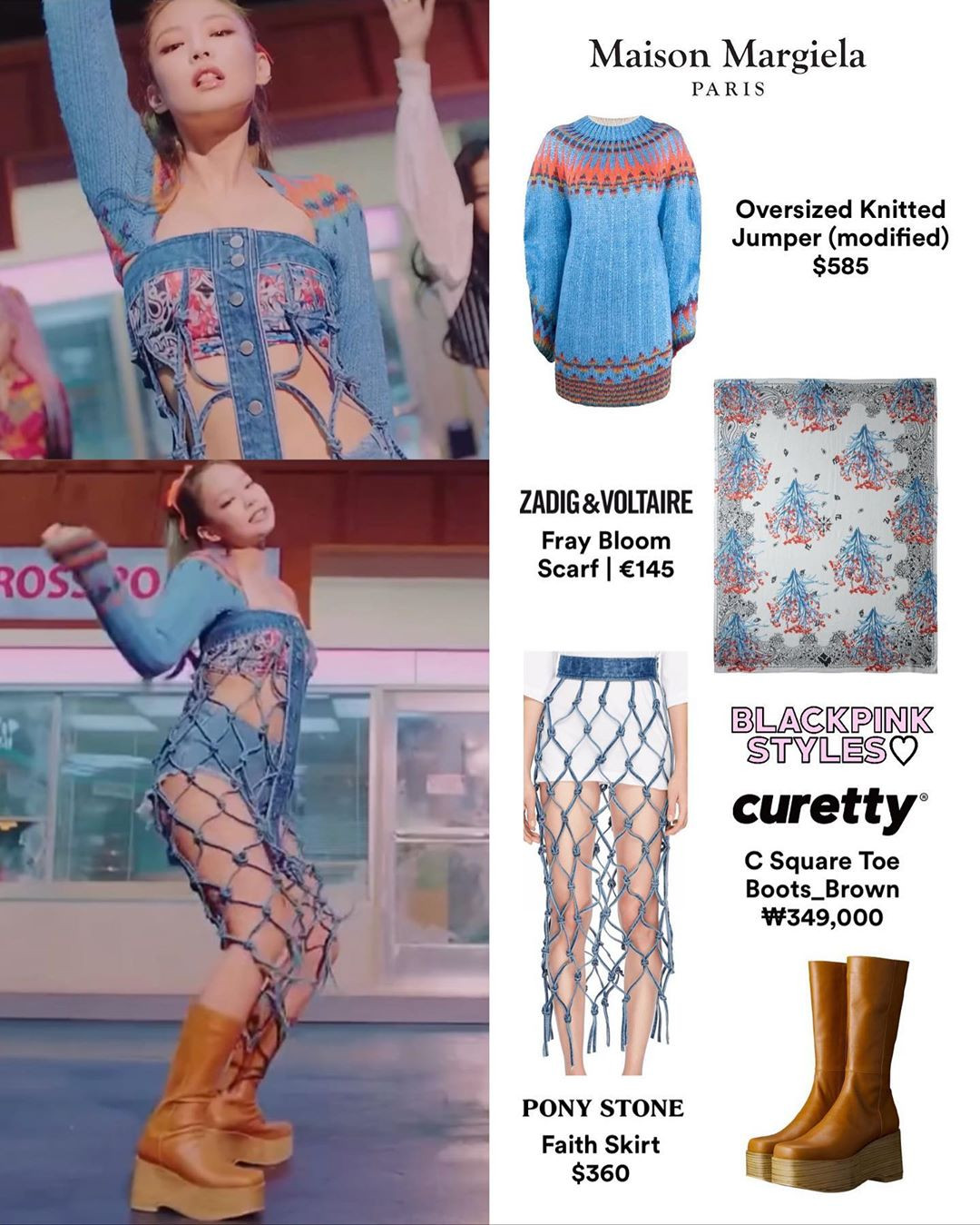 Jennie BLACKPINK & YeonJun TXT đụng hàng khiến netizen nghi ngờ 2 nhóm “xài” chung stylist ảnh 1