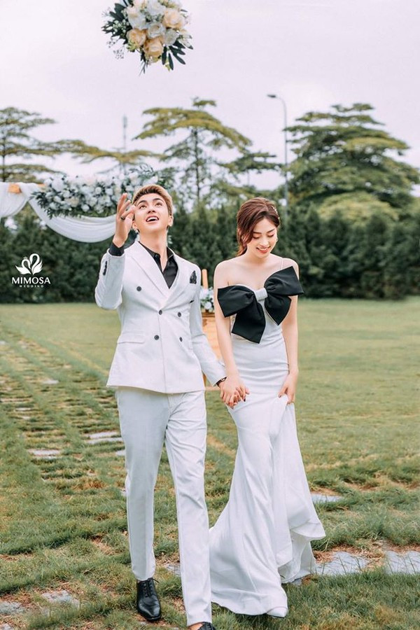 Á hậu Phương Nga - Bình An thực hiện ảnh cưới theo phong cách 'hoán đổi giới tính' ảnh 4