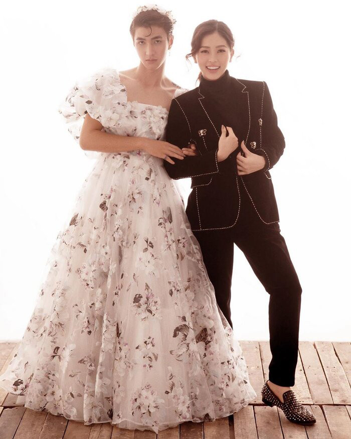 Á hậu Phương Nga - Bình An thực hiện ảnh cưới theo phong cách 'hoán đổi giới tính' ảnh 1