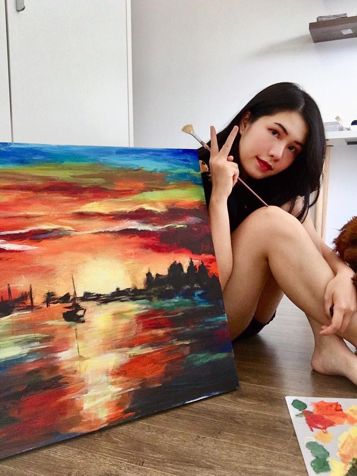 Cô giáo tiếng Anh có IELTS 7.0 và body cực nóng bỏng thi Hoa hậu Việt Nam 2020 ảnh 3