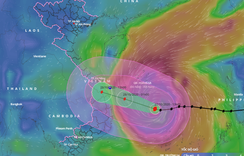 Bão số 9 có thể gây gió giật mạnh kỷ lục trong 20 năm, sức tàn phá khủng khiếp ảnh 1
