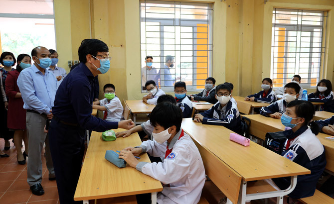 Các địa phương cho nghỉ, riêng Vĩnh Phúc học sinh vẫn tới trường ảnh 1