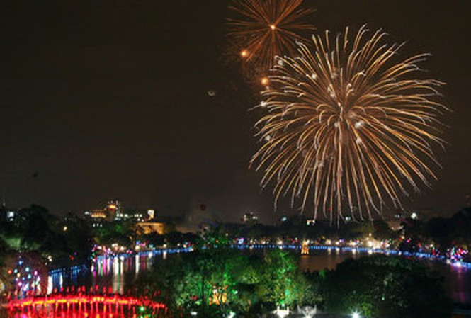 Cả nước đón Giao thừa Canh Tý 2020 ảnh 82