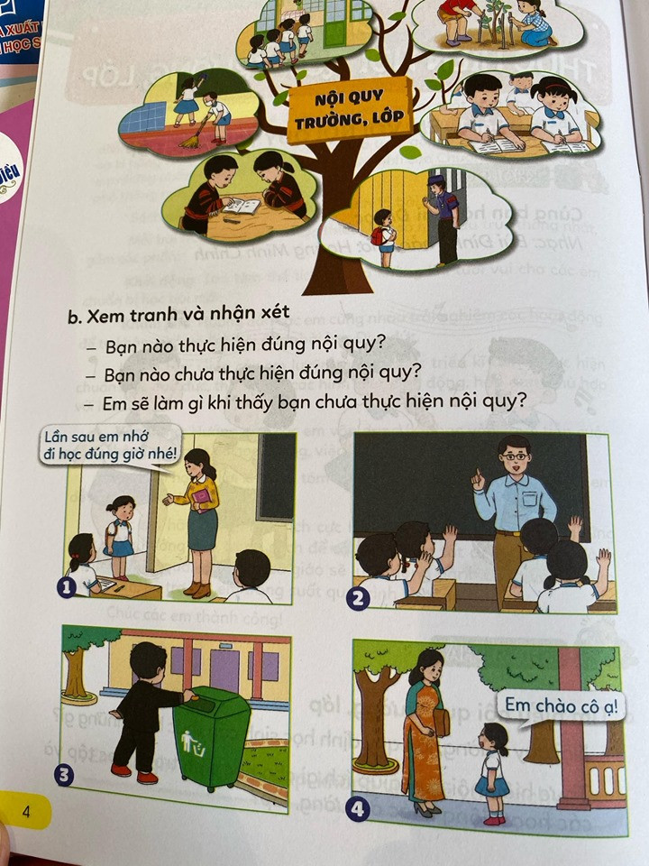 Hé lộ những trang đầu tiên trong bộ sách giáo khoa mới ảnh 5