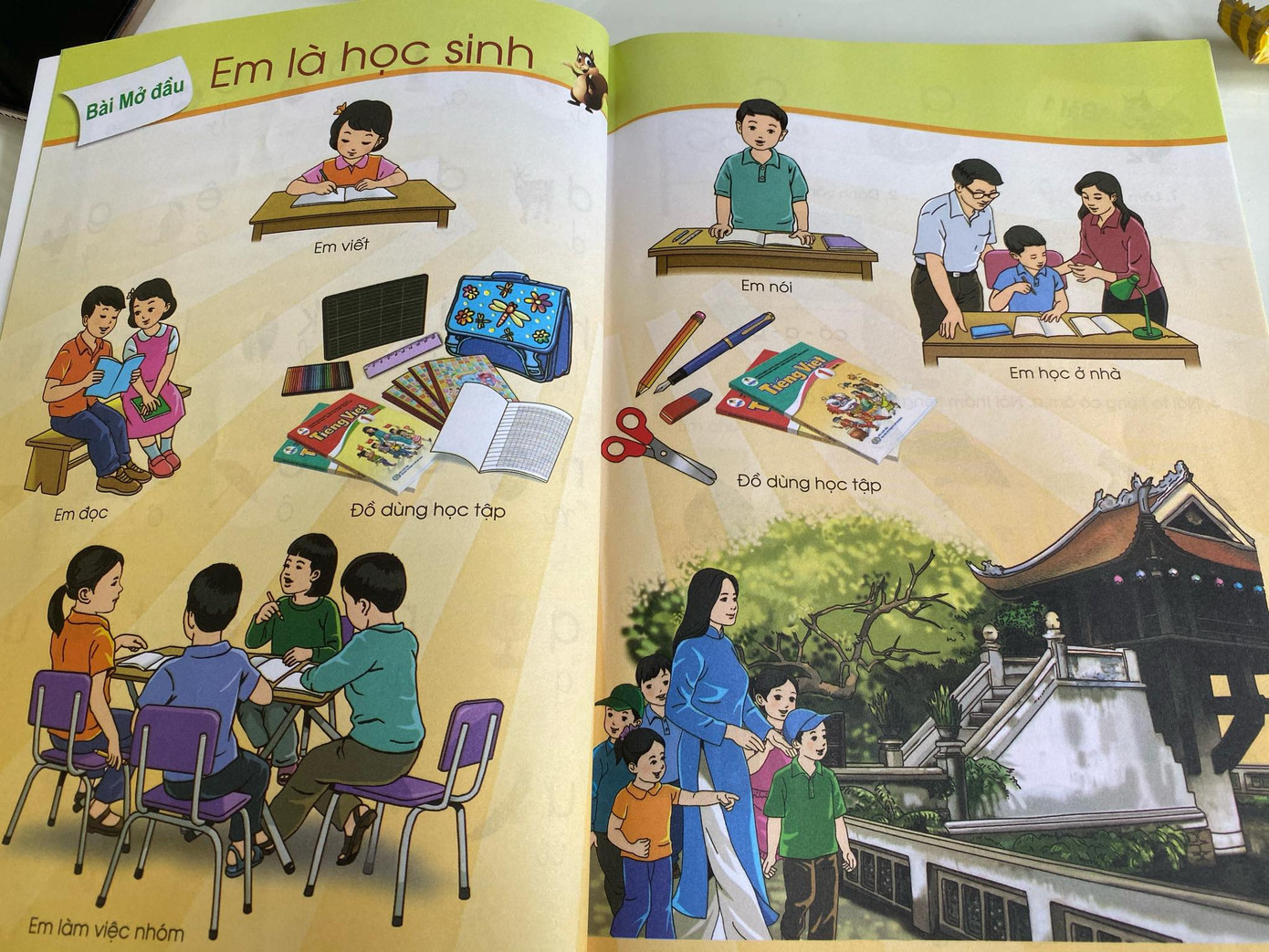 Chủ quyền biển đảo xuất hiện trong SGK lớp 1 mới thế nào ảnh 2