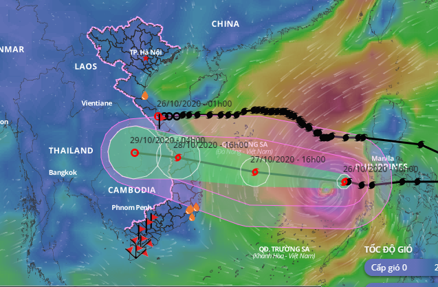 Bão số 9 gây ra 'tổ hợp liên hoàn' thiên tai nguy hiểm ảnh 1