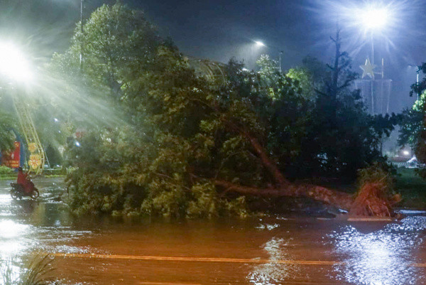 Bão giật cấp 12 đổ bộ Quảng Ngãi - Phú Yên, 48 người trên 4 tàu vận tải trôi neo ảnh 5