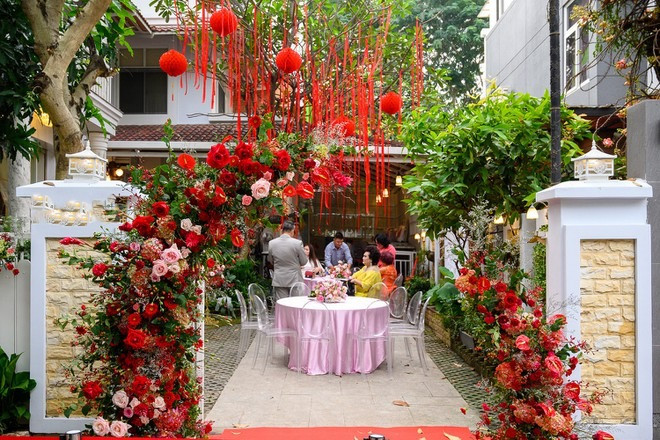 Khoảnh khắc ấn tượng trong đám hỏi Ông Cao Thắng và Đông Nhi ảnh 3