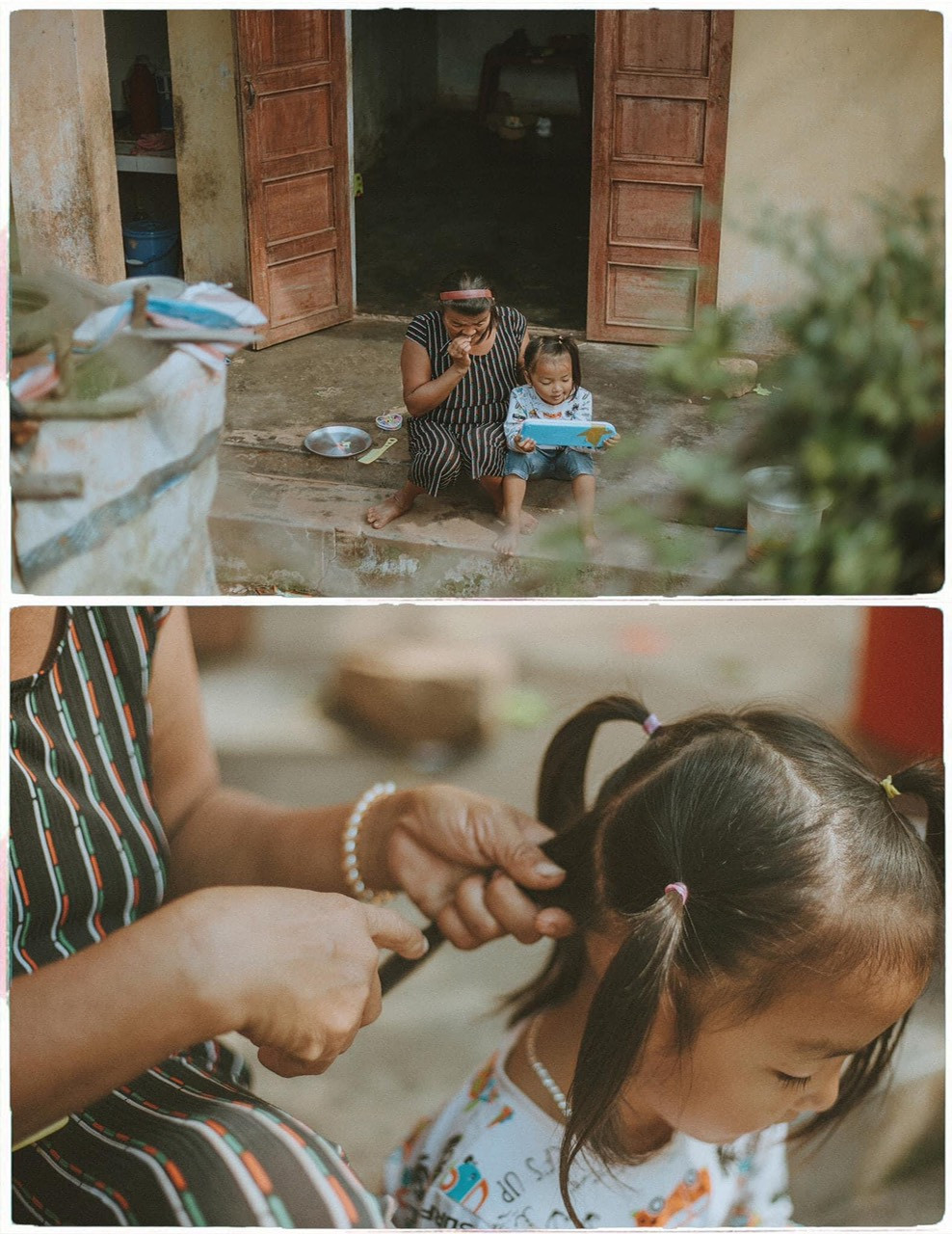 Xúc động bộ ảnh “câu chuyện đặc biệt hai mẹ con” của nữ nhiếp ảnh gia Quảng Ngãi ảnh 4