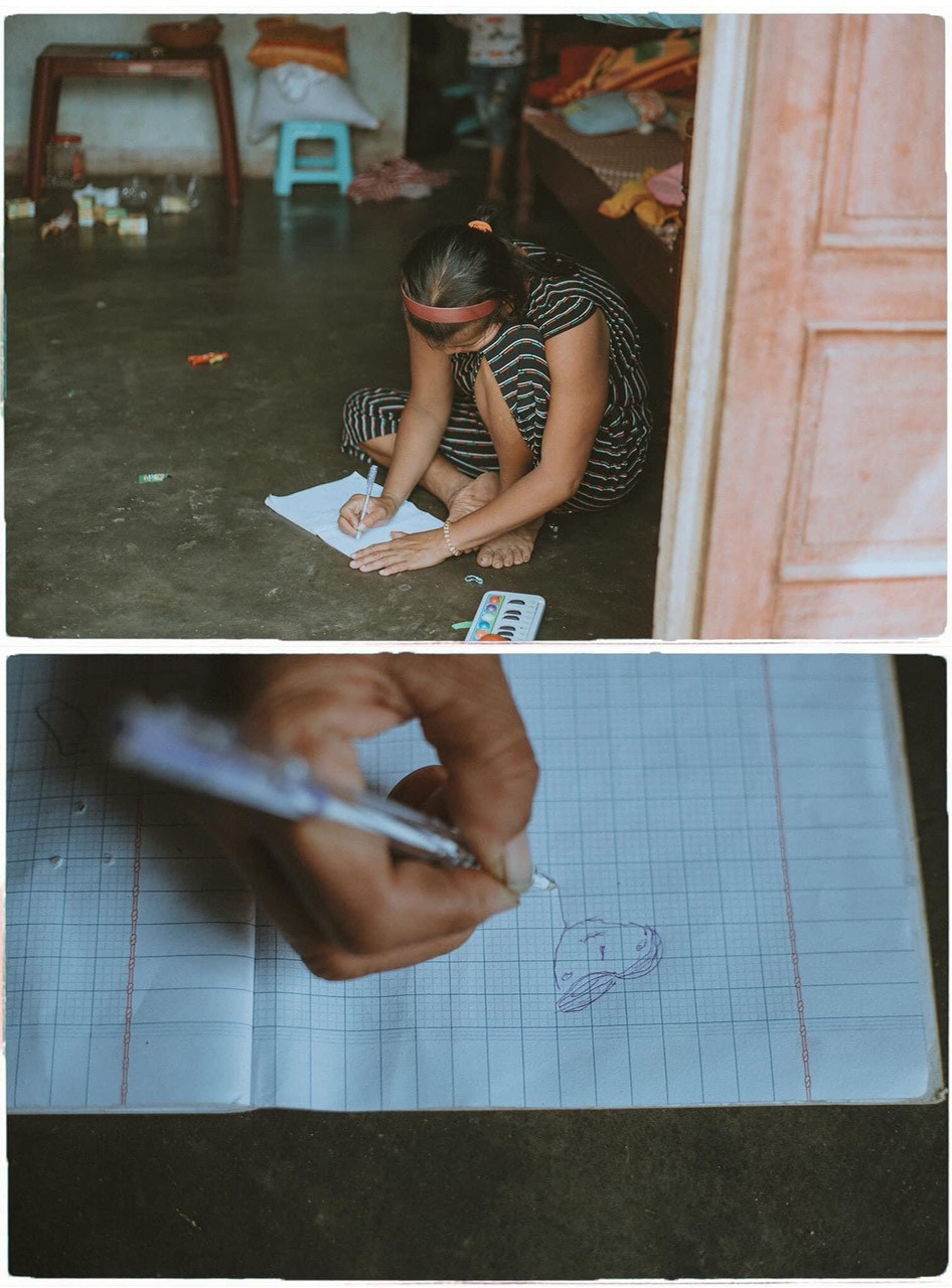 Xúc động bộ ảnh “câu chuyện đặc biệt hai mẹ con” của nữ nhiếp ảnh gia Quảng Ngãi ảnh 8