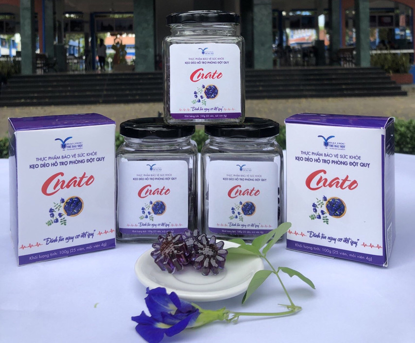 Chế kẹo dẻo hỗ trợ phòng đột quỵ ảnh 1