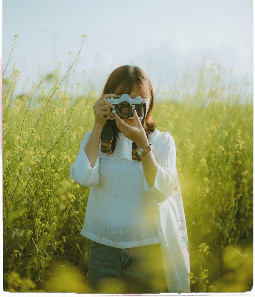 Cánh đồng hoa cải ven sông Trà Khúc, điểm check-in làm “mê mẩn” giới trẻ Quảng Ngãi ảnh 7