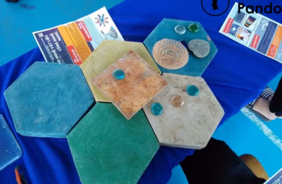 Chế vật liệu xây dựng thân thiện môi trường từ rác thải nhựa ảnh 1